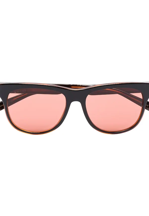 Gucci Eyewear GG0980 runda solglasögon - Neutral