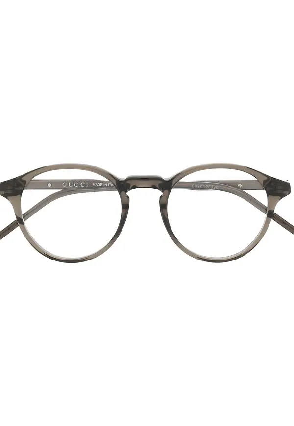 Gucci Eyewear GG1160O runda glasögon - Grå
