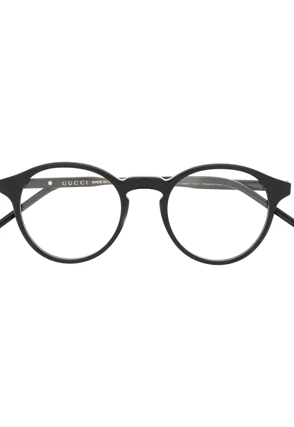 Gucci Eyewear GG1160O runda glasögon - Svart