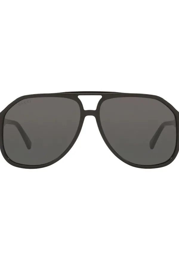 Gucci Eyewear pilotsolglasögon - Svart
