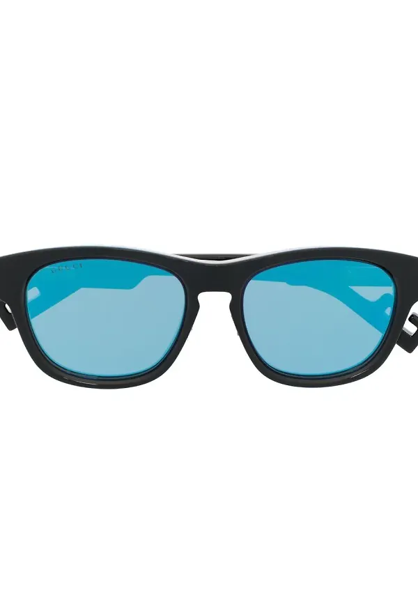 Gucci Eyewear round-frame sunglasses - Svart