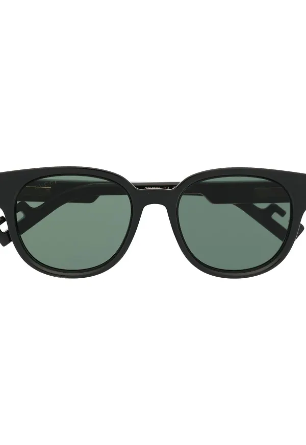 Gucci Eyewear tonade runda solglasögon - Svart