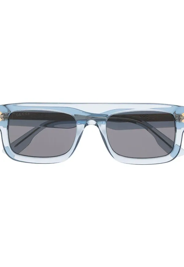 Gucci Eyewear transparenta glasögon - Blå