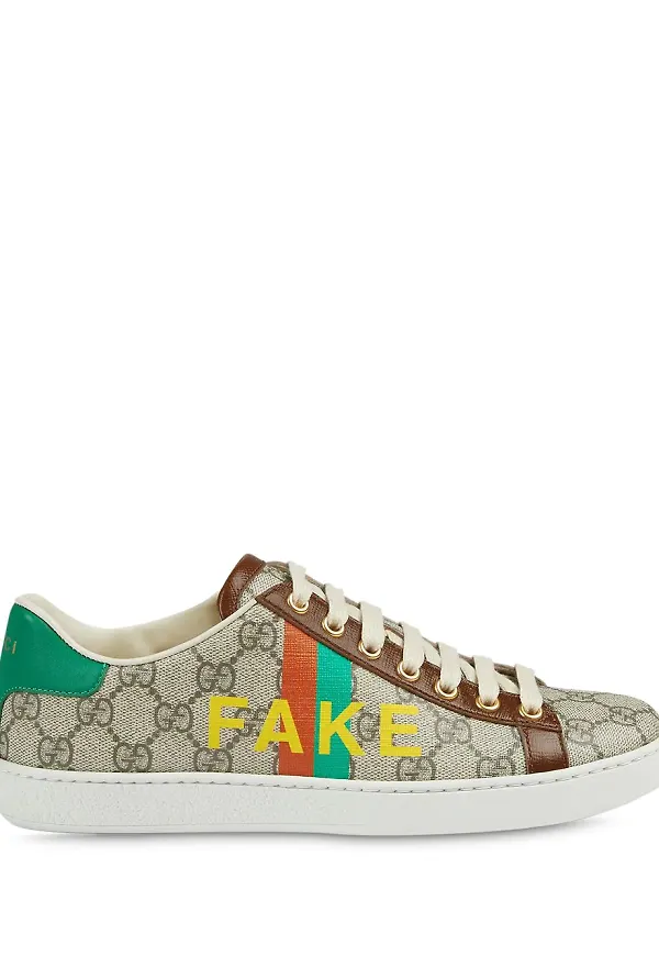 Gucci Fake/Not Ace sneakers - Neutral