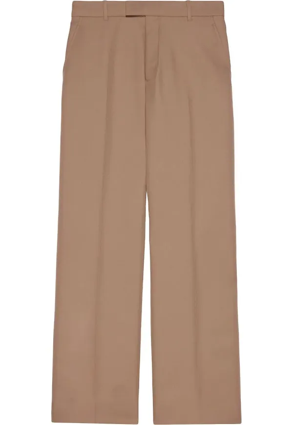 Gucci finbyxor i gabardin - Neutral