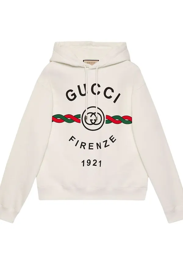 Gucci Firenze 1921 hoodie - Vit