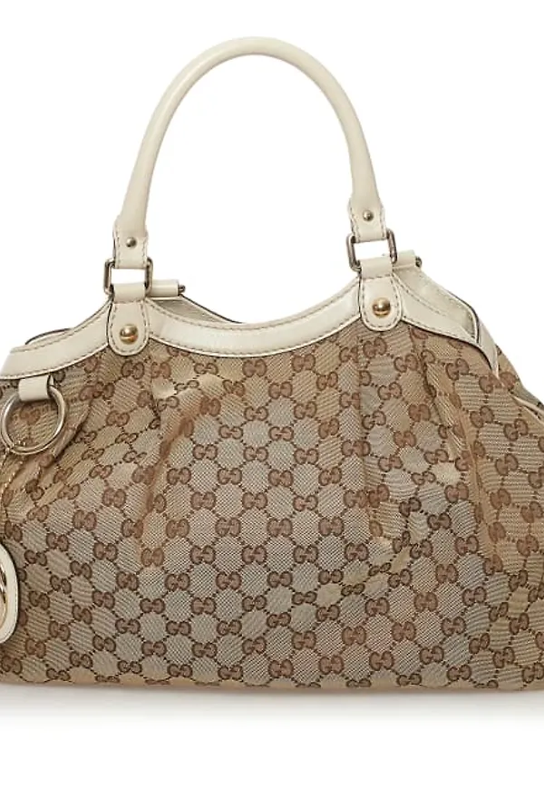 Gucci Gg Canvas Sukey Tote Bag