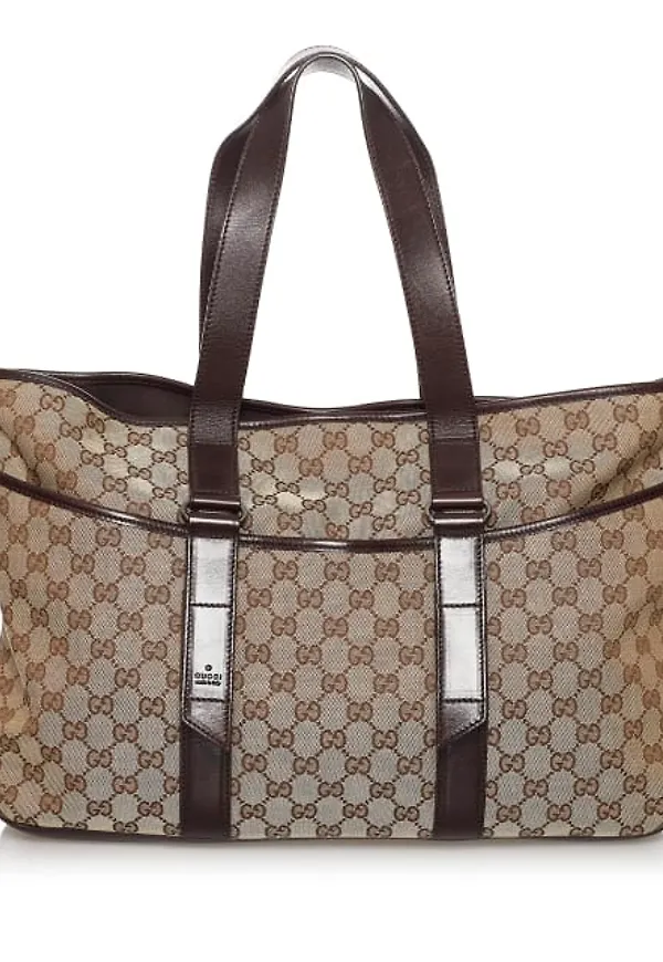 Gucci Gg Canvas Tote Bag