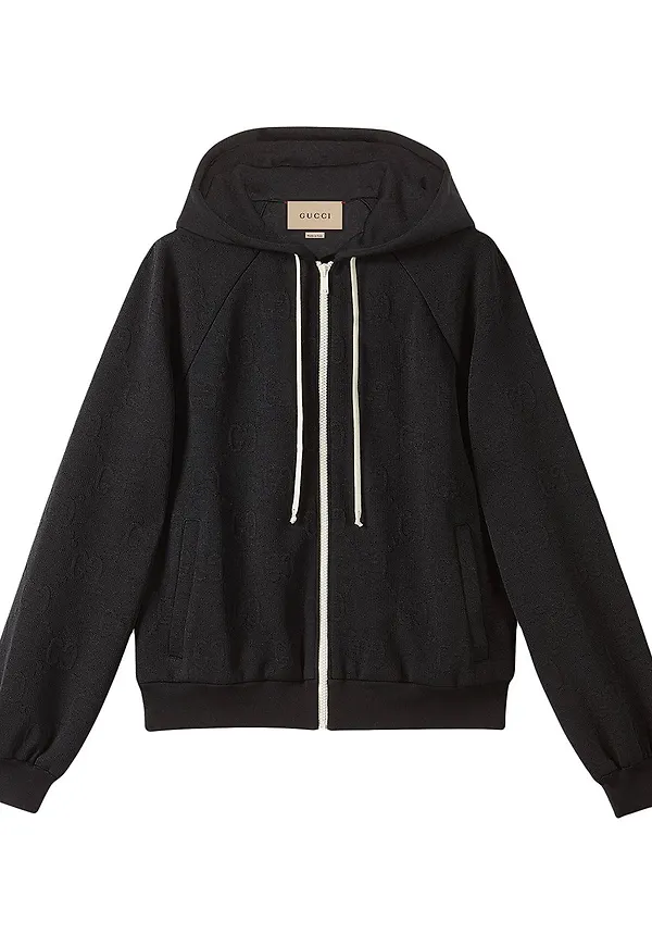 Gucci GG jacquardjacka - Svart
