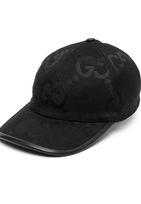 Gucci GG Jumbo baseball cap - Svart