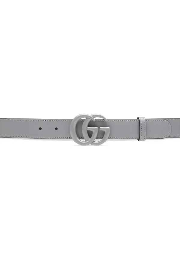 Gucci GG Marmont bälte - Grå