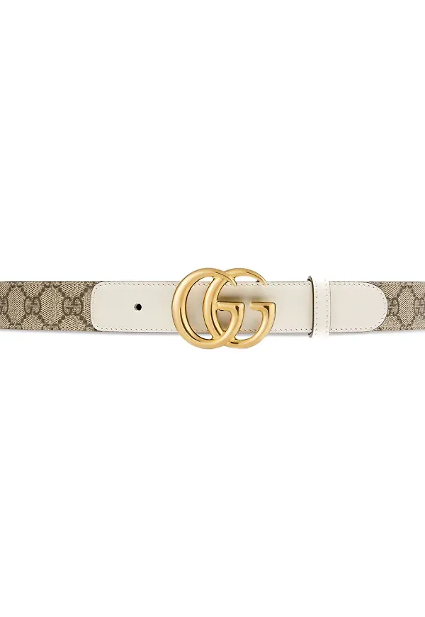 Gucci GG Marmont bälte - Neutral