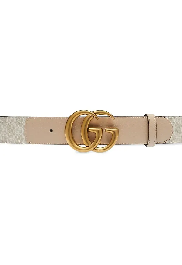 Gucci GG Marmont bälte - Neutral
