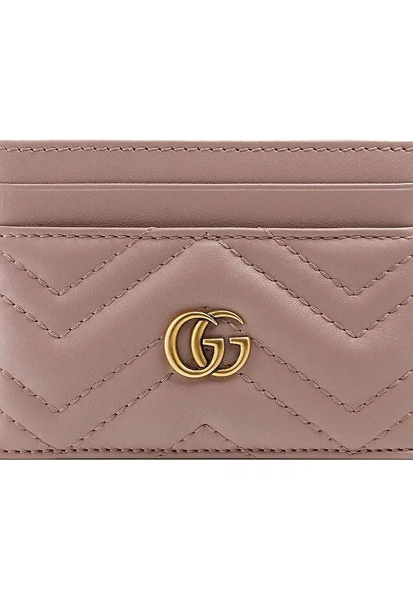 Gucci GG Marmont kortfodral - Rosa