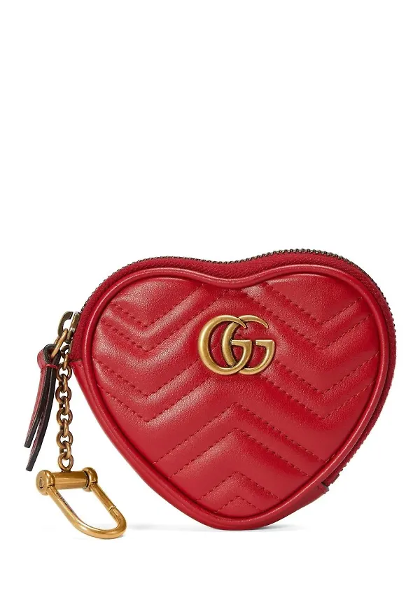 Gucci GG Marmont portmonnä - Röd