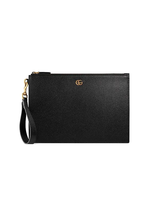 Gucci GG Marmont skinnpouch - Svart