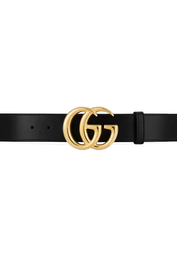 Gucci GG Marmont skärp - Svart