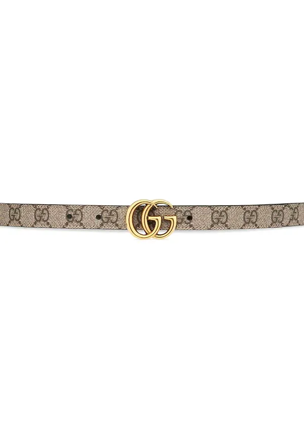 Gucci GG Marmont vändbart bälte - Neutral