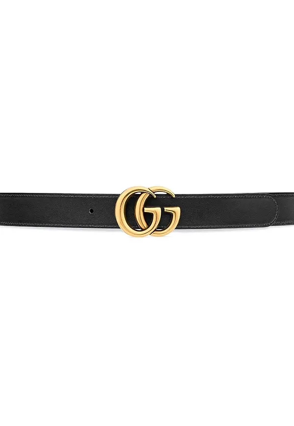 Gucci GG Marmont vändbart bälte - Neutral