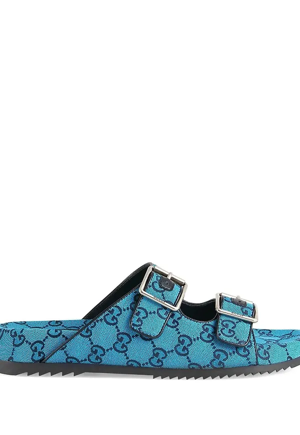 Gucci GG Multicolour sandaler - Blå