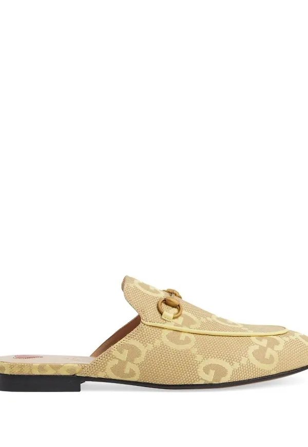 Gucci GG Princetown loafers - Gul