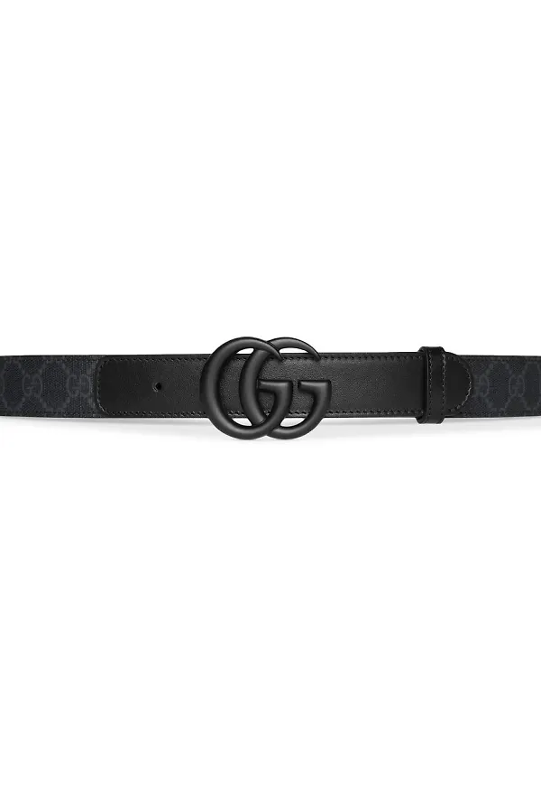 Gucci GG Supreme bälte - Svart