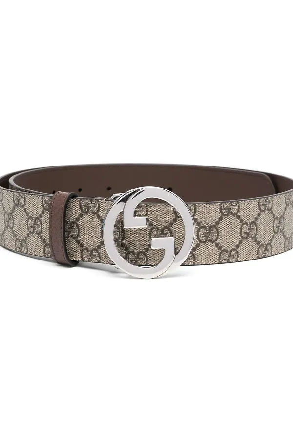 Gucci GG Supreme bälte med spänne - Neutral