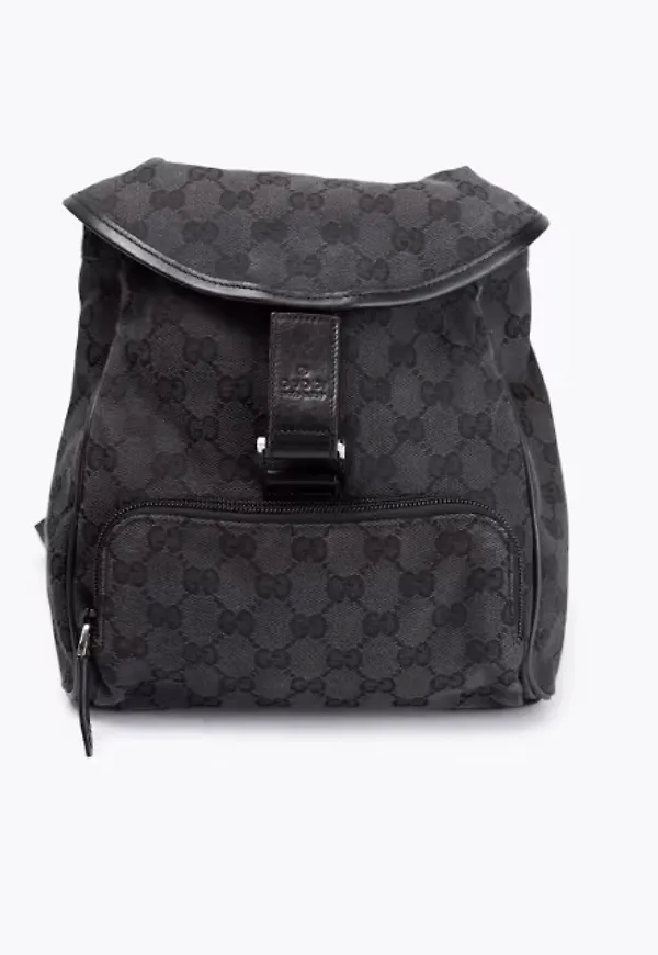 Gucci Gg Supreme Canvas Backpack