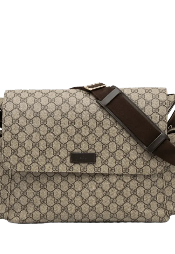 Gucci Gg Supreme Diaper Bag