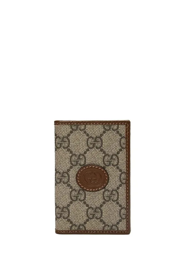 Gucci GG Supreme korthållare - Brun