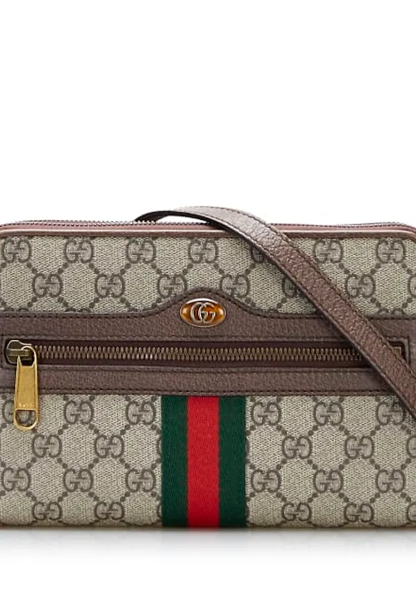Gucci Gg Supreme Ophidia Crossbody Bag