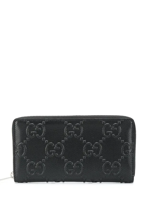 Gucci GG Supreme plånbok - Svart