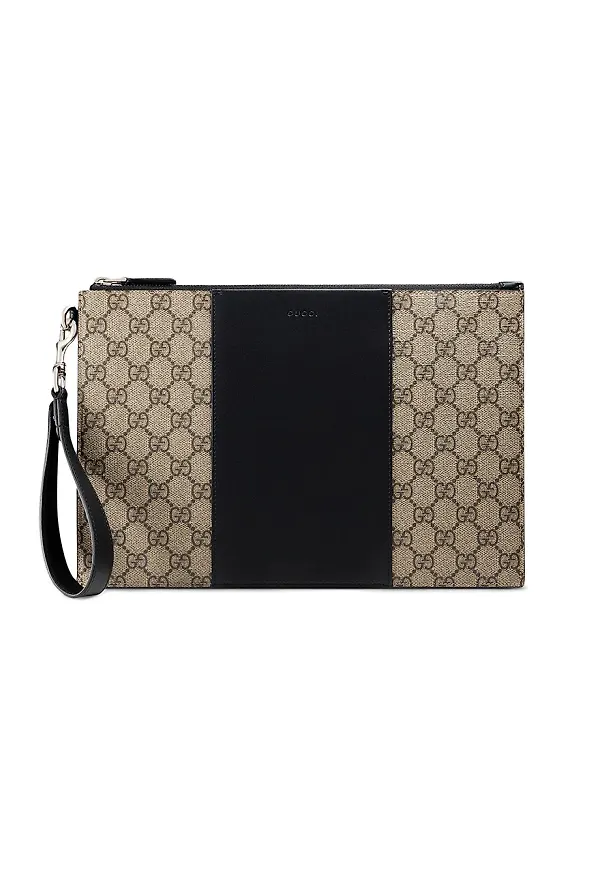 Gucci GG Supreme pouch - Neutral