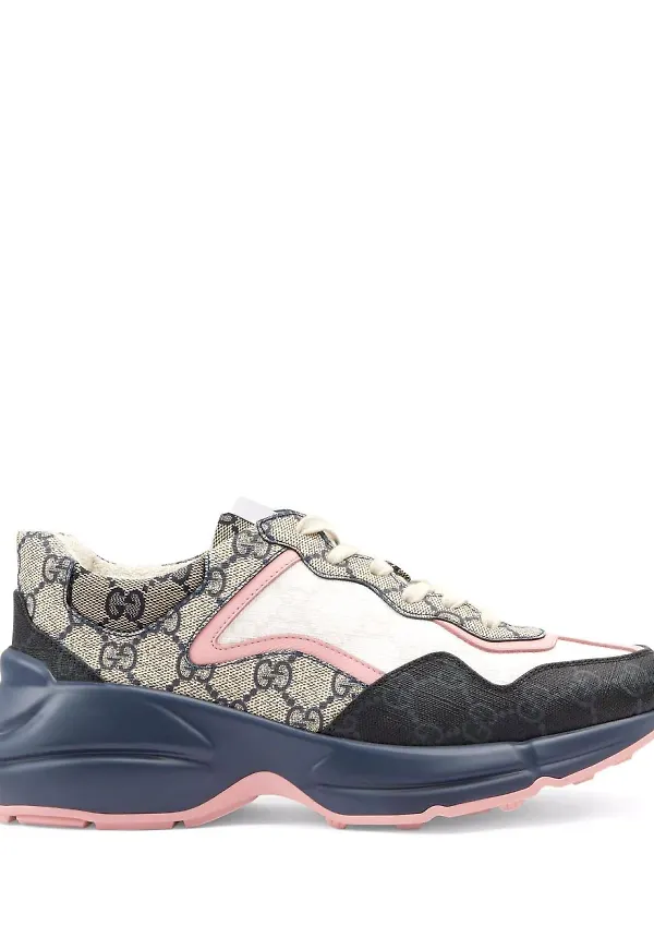 Gucci GG Supreme Rhyton sneakers - Blå