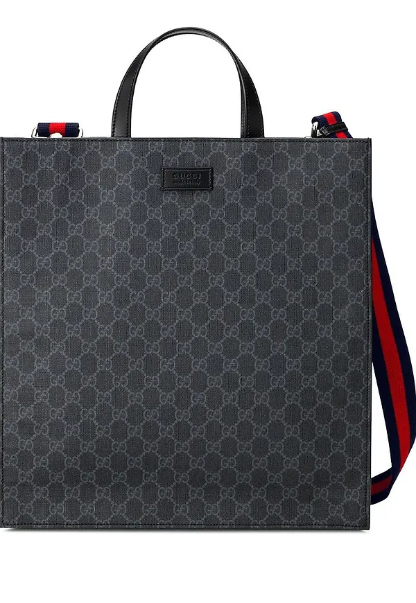 Gucci GG Supreme toteväska - Svart