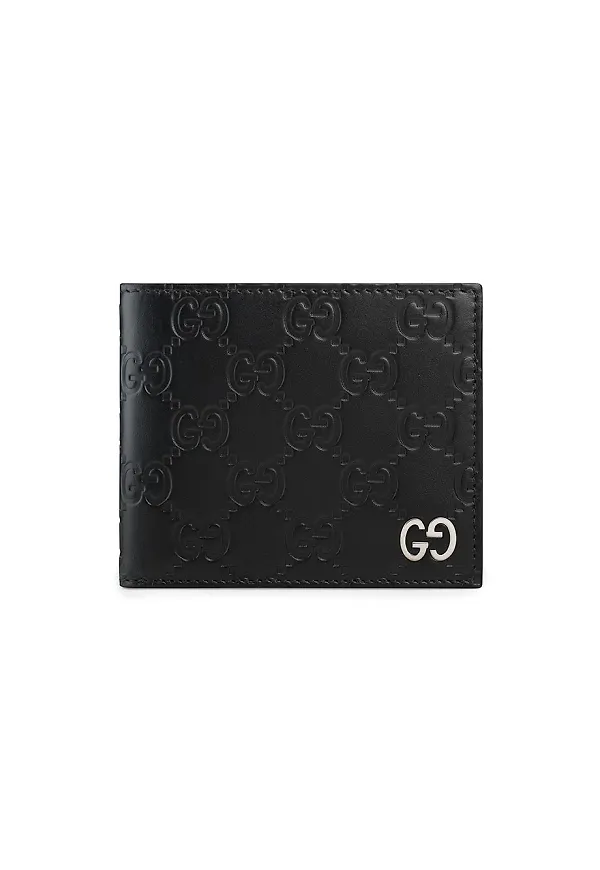 Gucci GG Supreme vikt plånbok - Svart