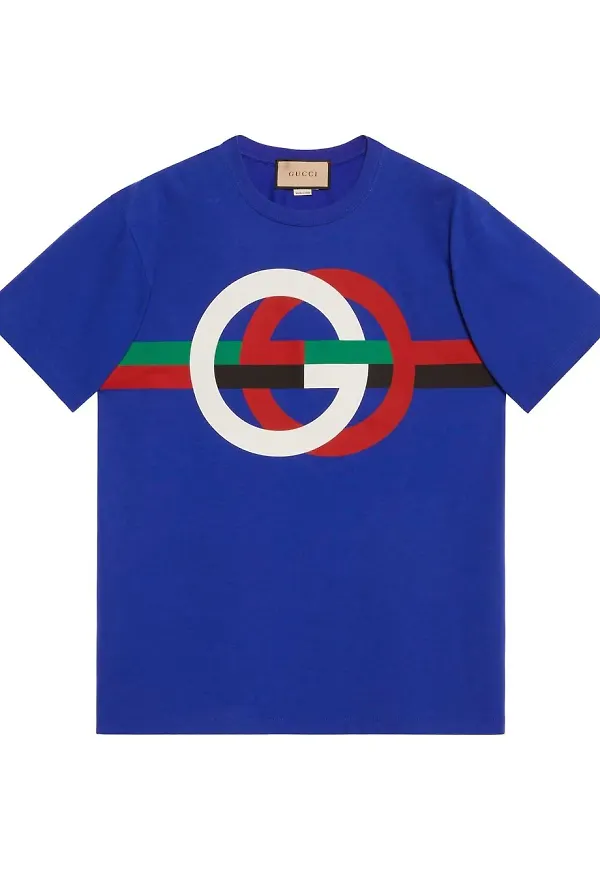 Gucci GG t-shirt - Blå