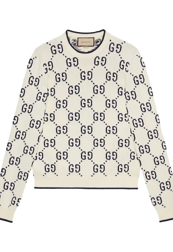 Gucci GG tröja - Vit