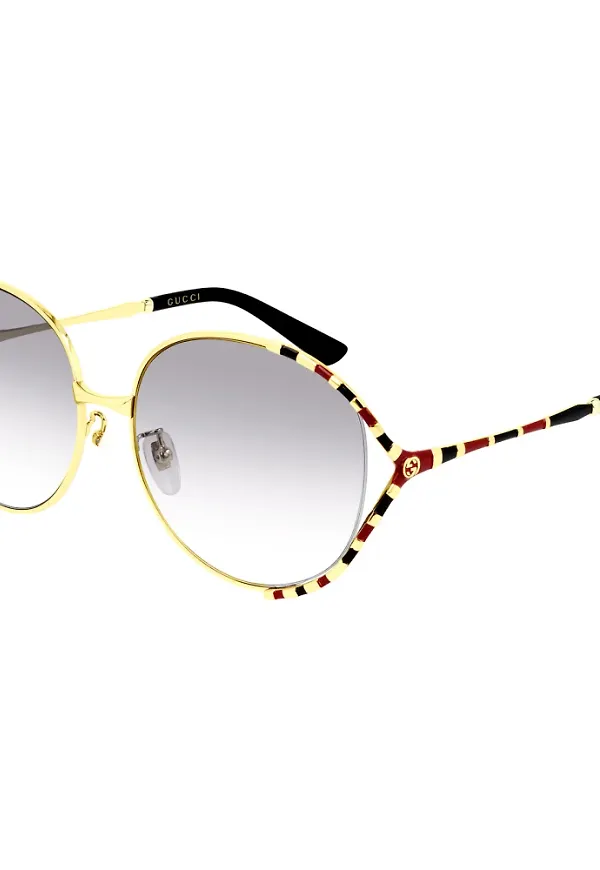Gucci Gradient Sungles Grå, Dam
