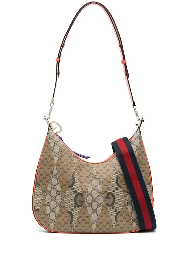 Gucci Gucci Attache stor axelväska - Neutral
