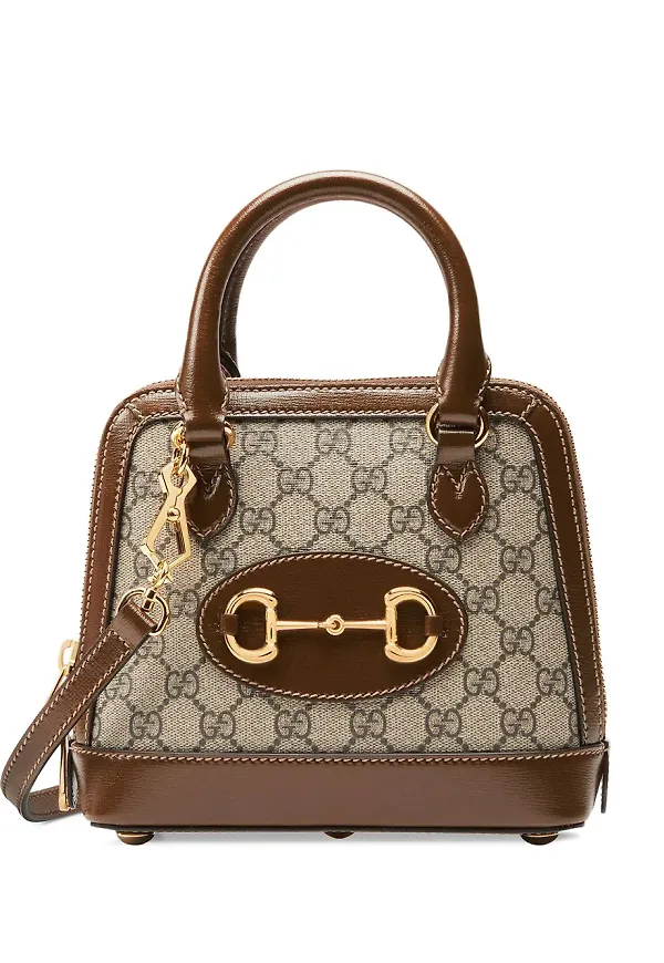 Gucci Gucci Horsebit 1955 liten totebag - Brun