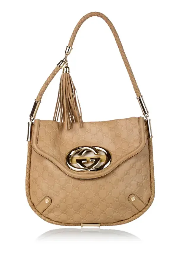 Gucci Guccissima Britt Shoulder Bag