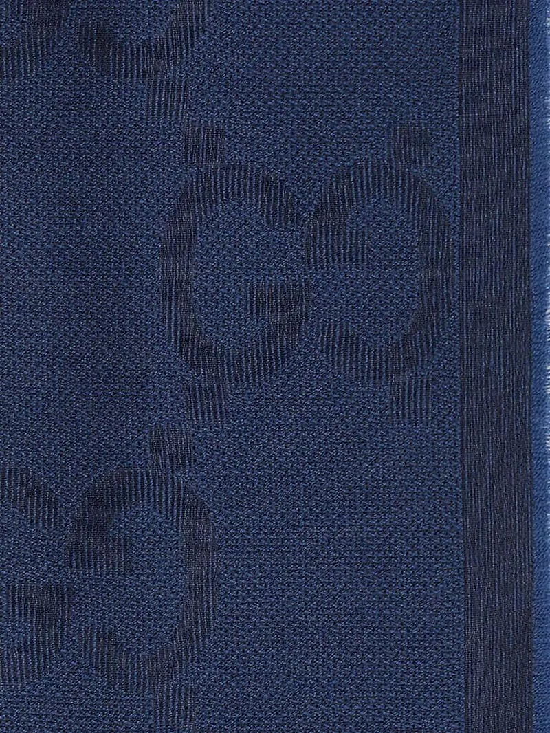 Gucci halsduk i jacquard - Blå