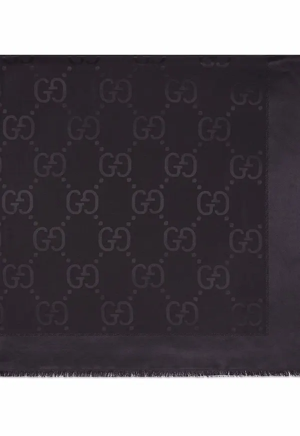 Gucci halsduk i jacquard - Svart
