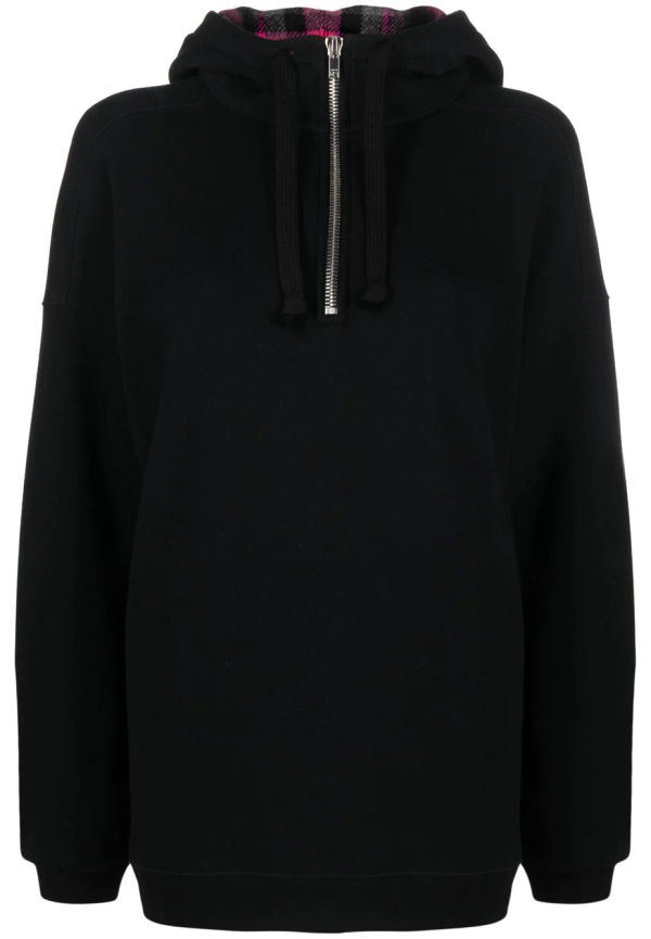 Gucci hoodie med logotyp - Svart