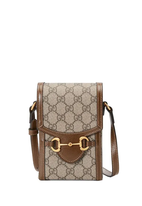 Gucci Horsebit 1955 väska - Brun