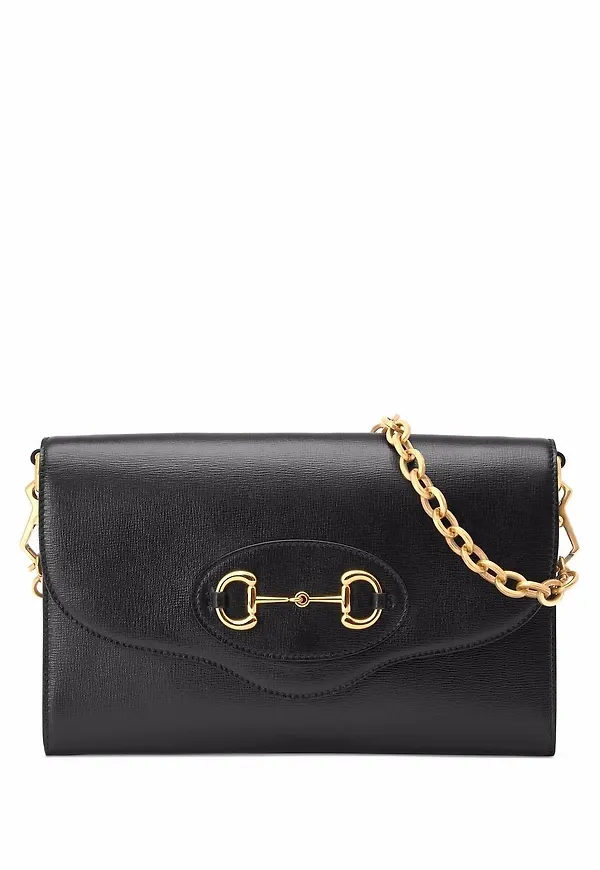 Gucci Horsebit axelväska - Svart