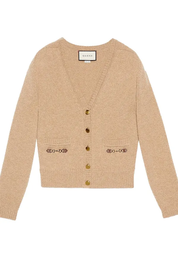 Gucci Horsebit cardigan - Neutral