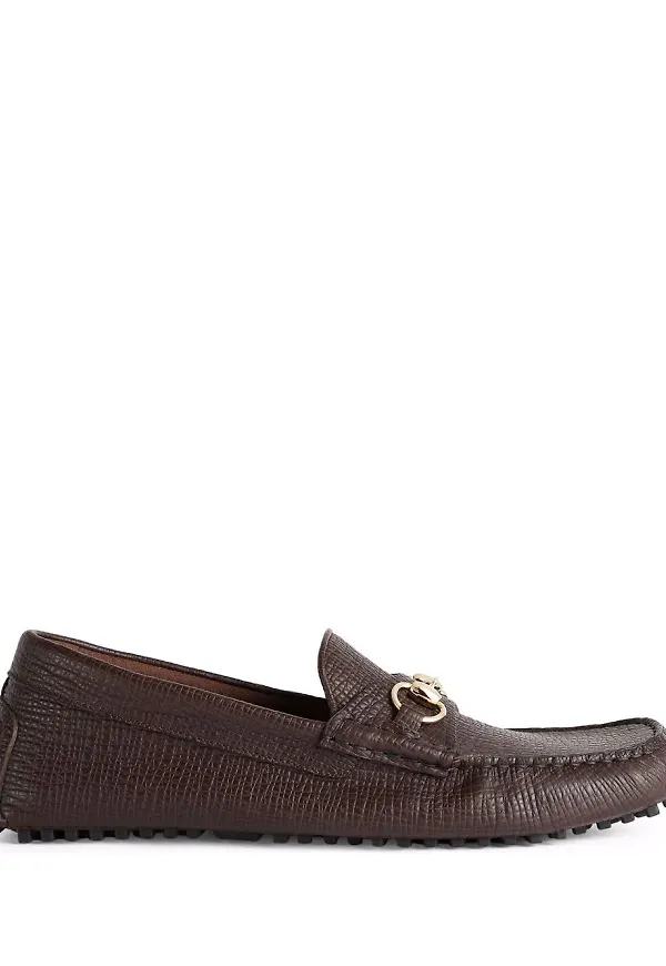 Gucci Horsebit Driver loafers - Brun
