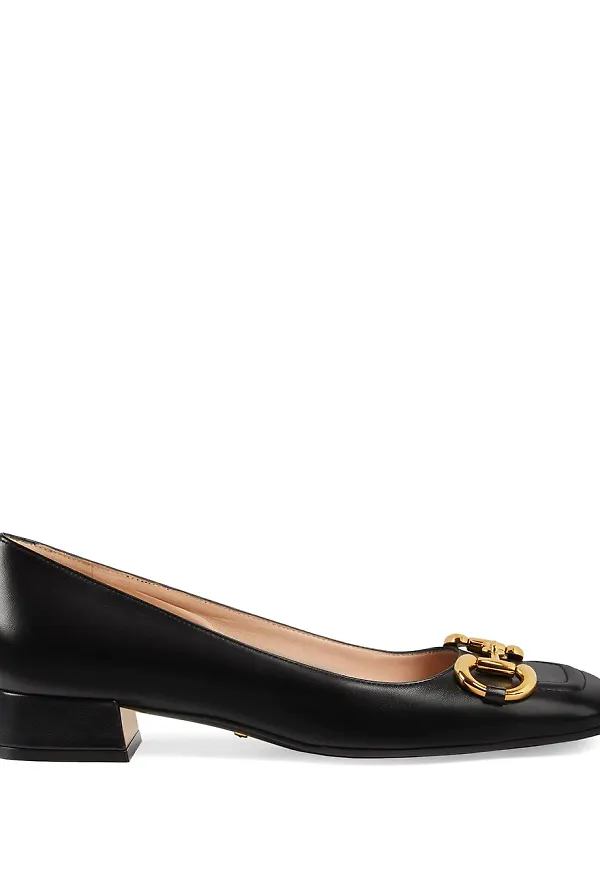 Gucci Horsebit pumps - Svart